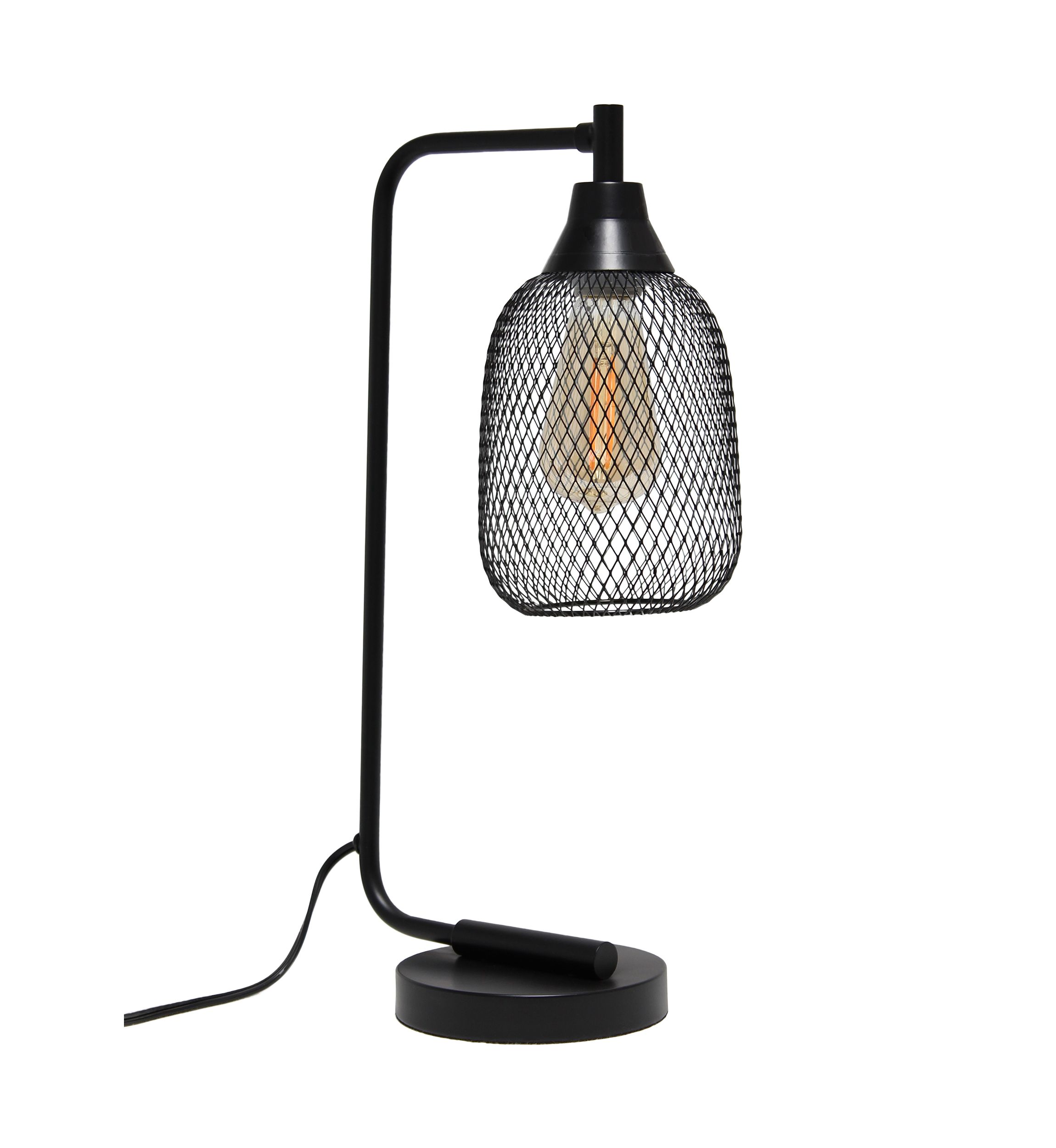 Industrial Mesh Desk Lamp