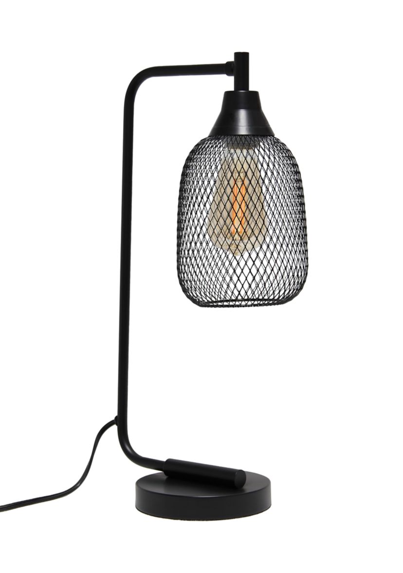 Industrial Mesh Desk Lamp