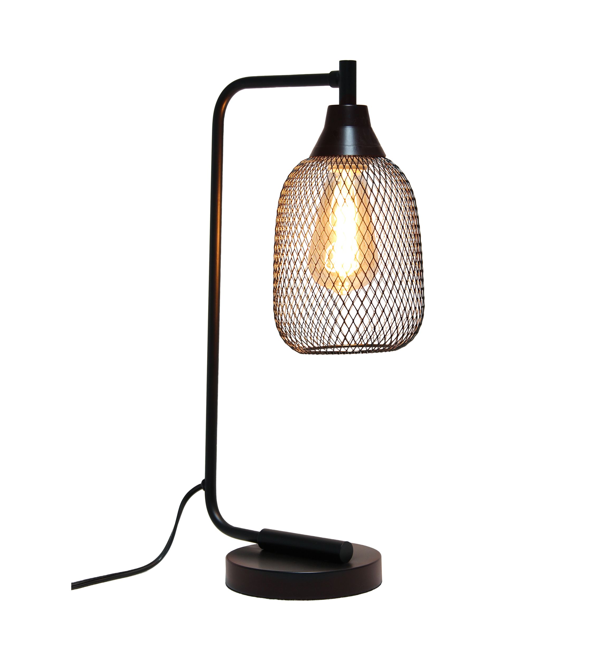 Industrial Mesh Desk Lamp