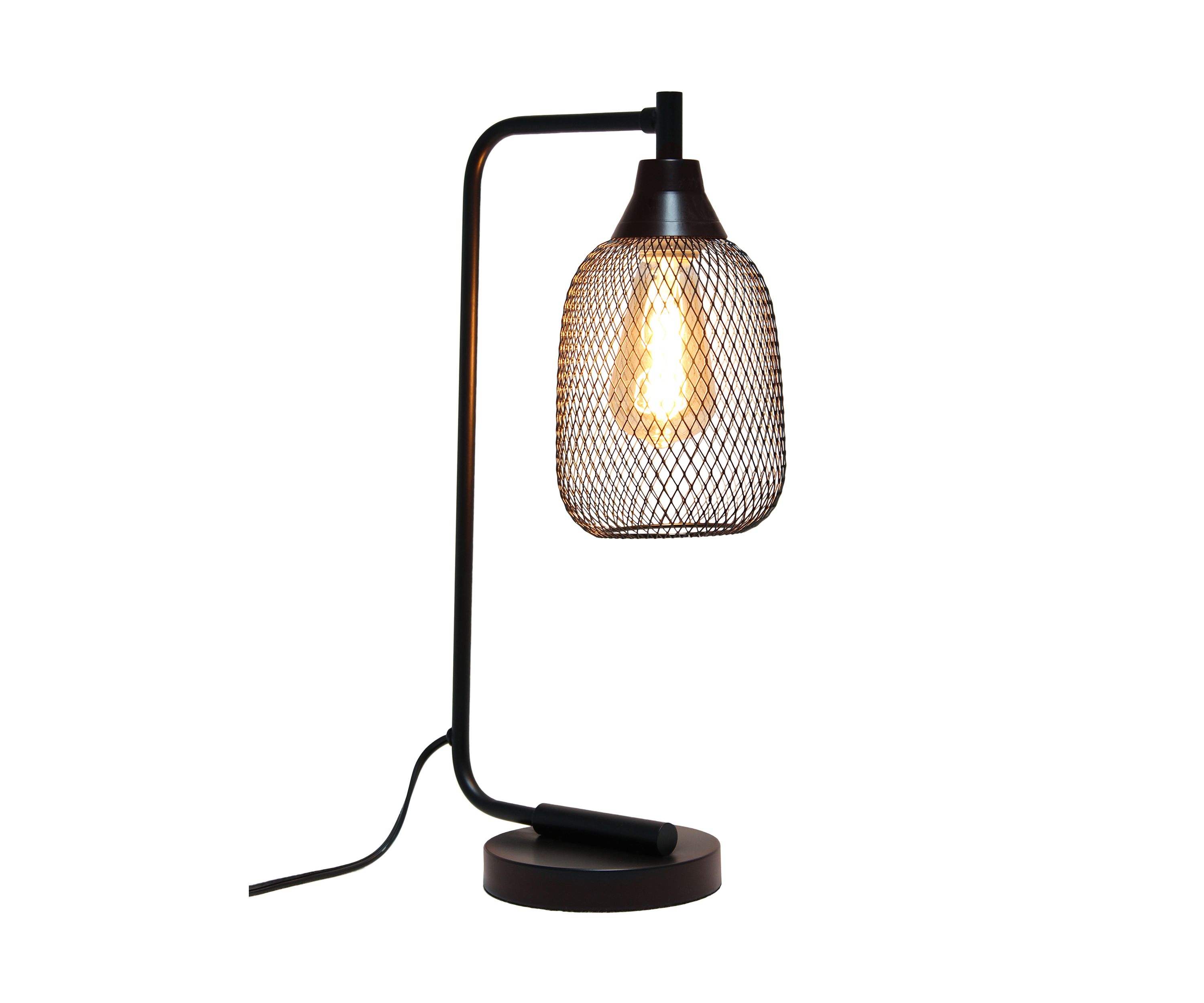 Industrial Mesh Desk Lamp