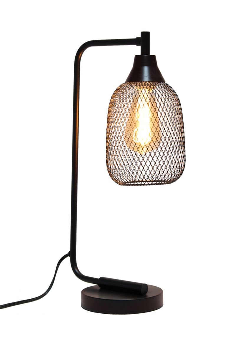 Industrial Mesh Desk Lamp