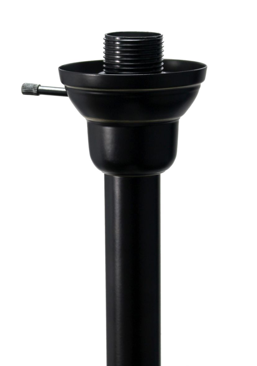 Torchiere Floor Lamp with 2 Reading Lights and Scalloped Glass Shades, Restoration Bronze