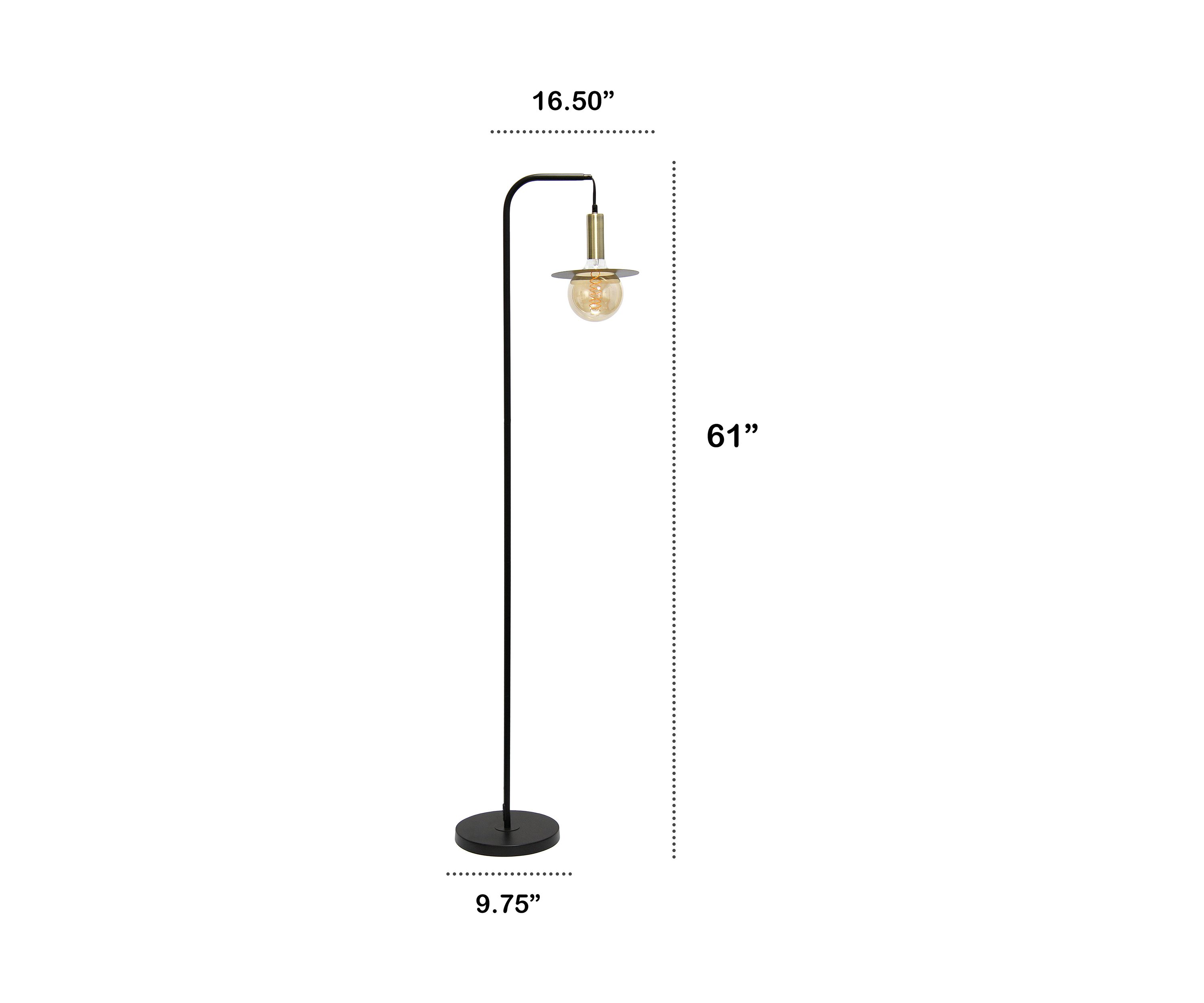 Oslo Floor Lamp, Black