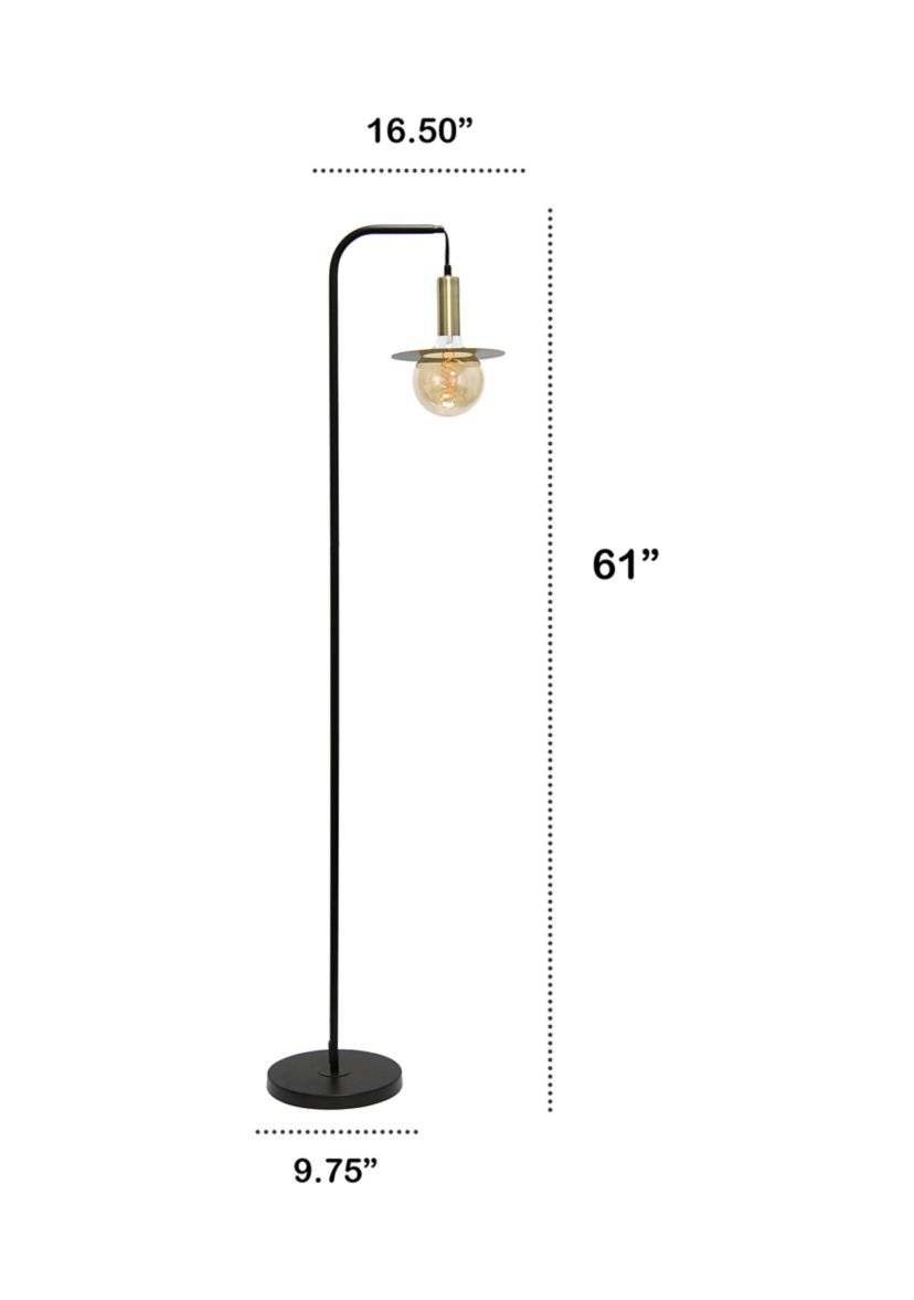 Oslo Floor Lamp, Black