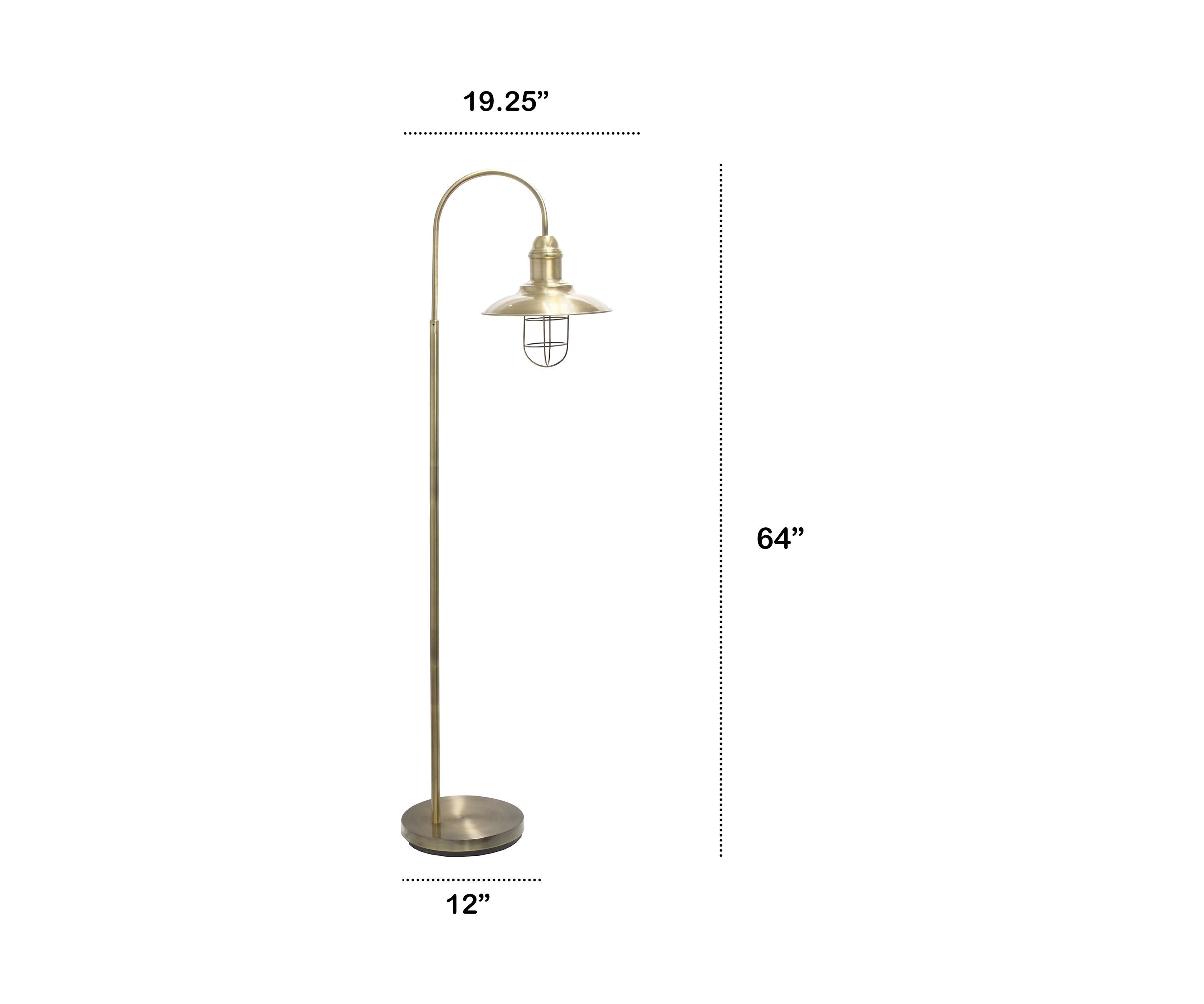 Modern Farmhouse One Light Floor Lamp
