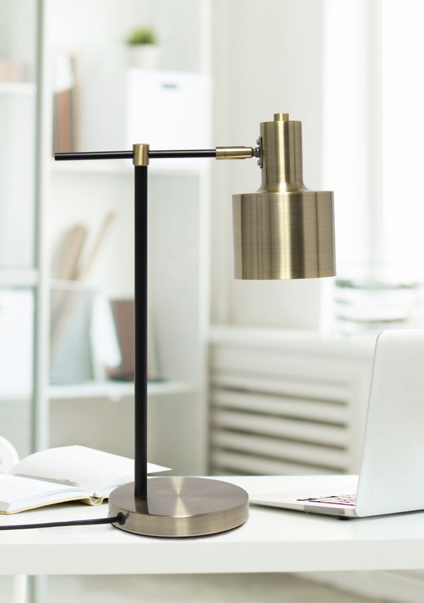 Mid Century Modern Metal Table Lamp
