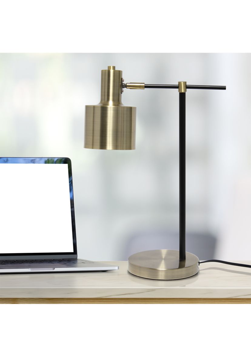 Mid Century Modern Metal Table Lamp