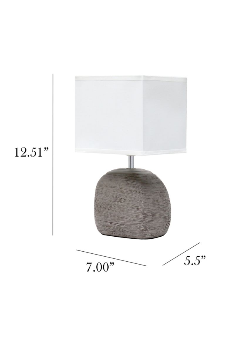 Bedrock Ceramic Table Lamp