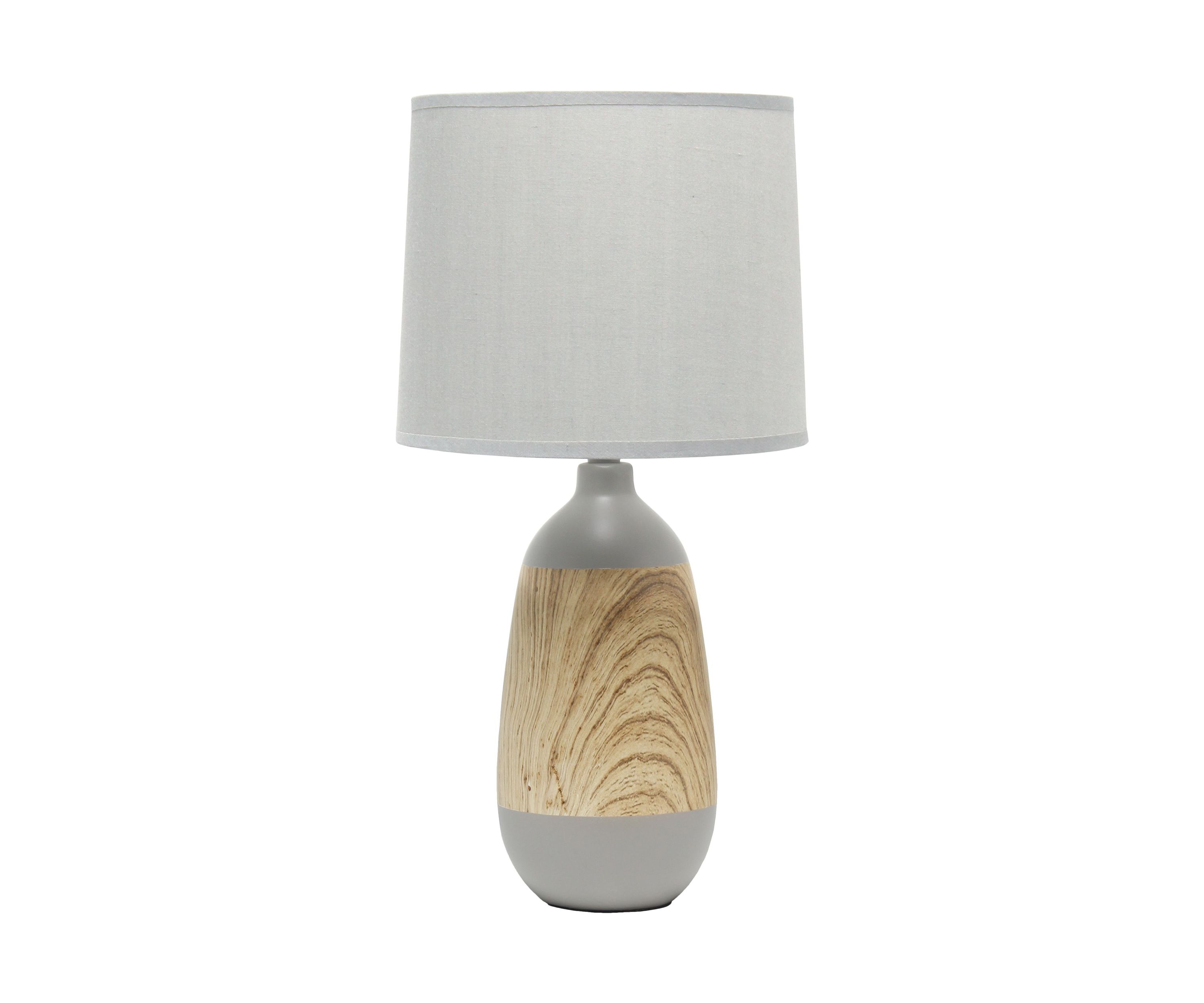 Ceramic Oblong Table Lamp