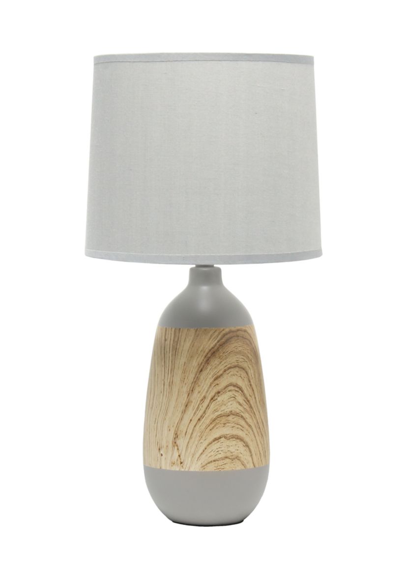 Ceramic Oblong Table Lamp