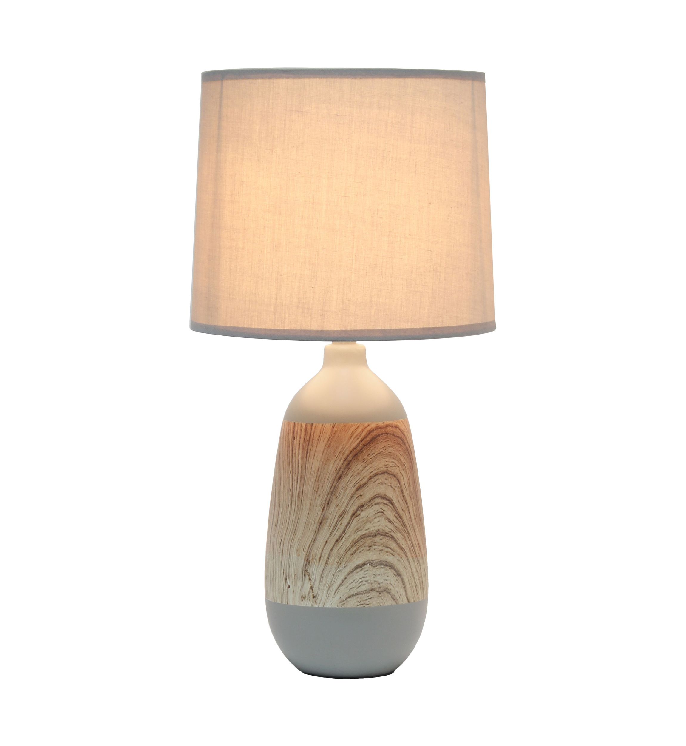 Ceramic Oblong Table Lamp