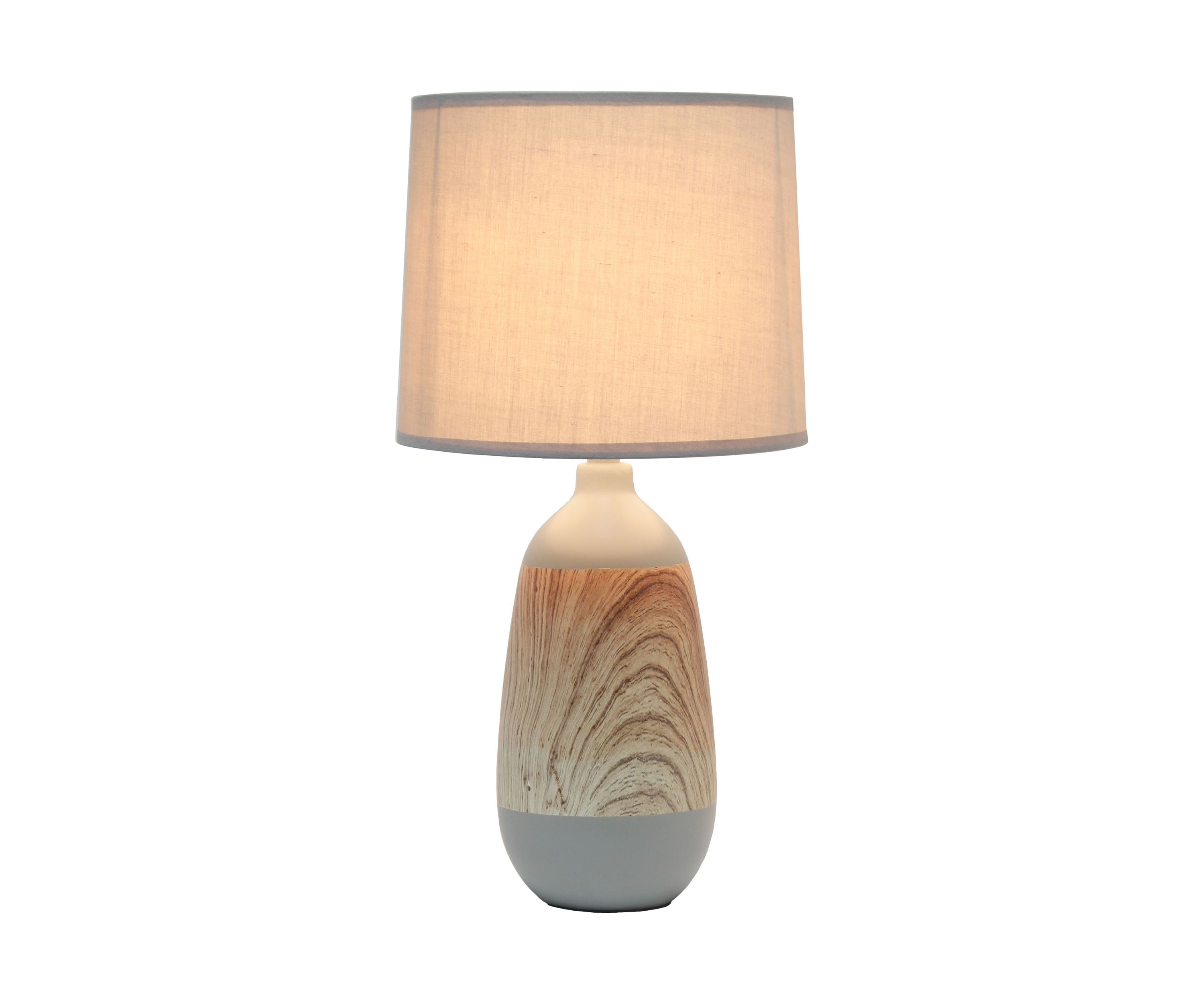 Ceramic Oblong Table Lamp