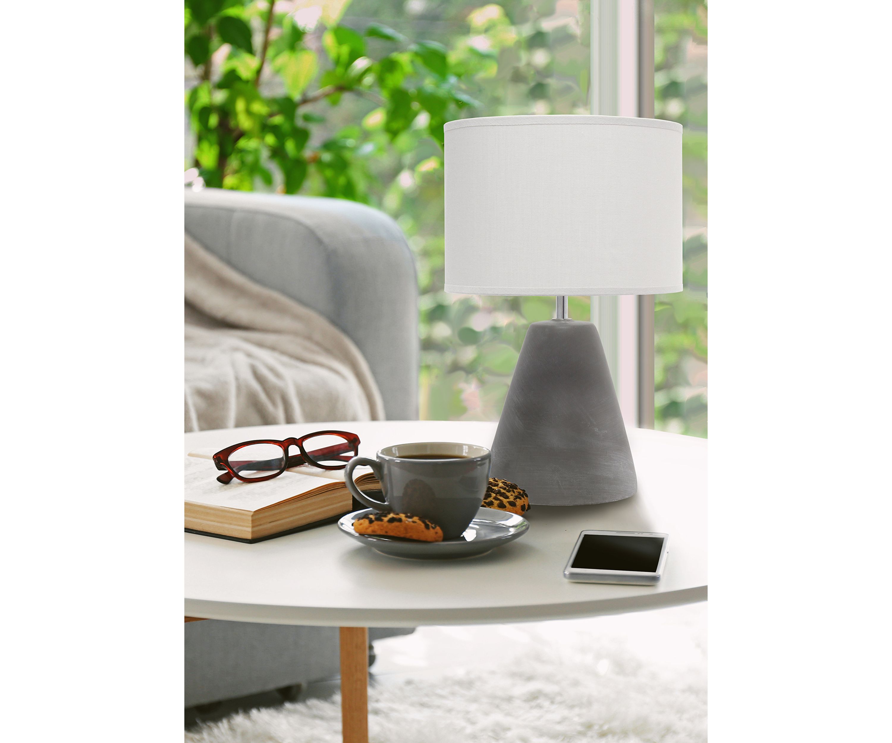 Concrete Table Lamp