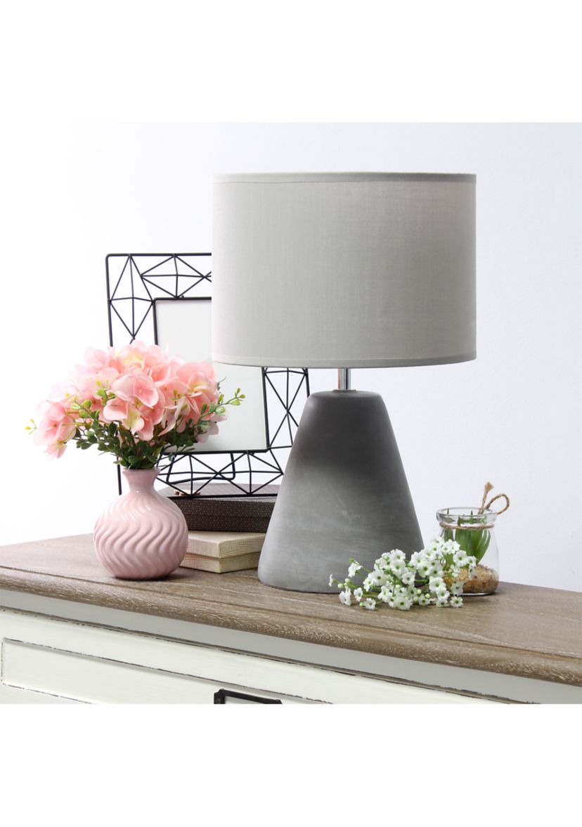 Concrete Table Lamp