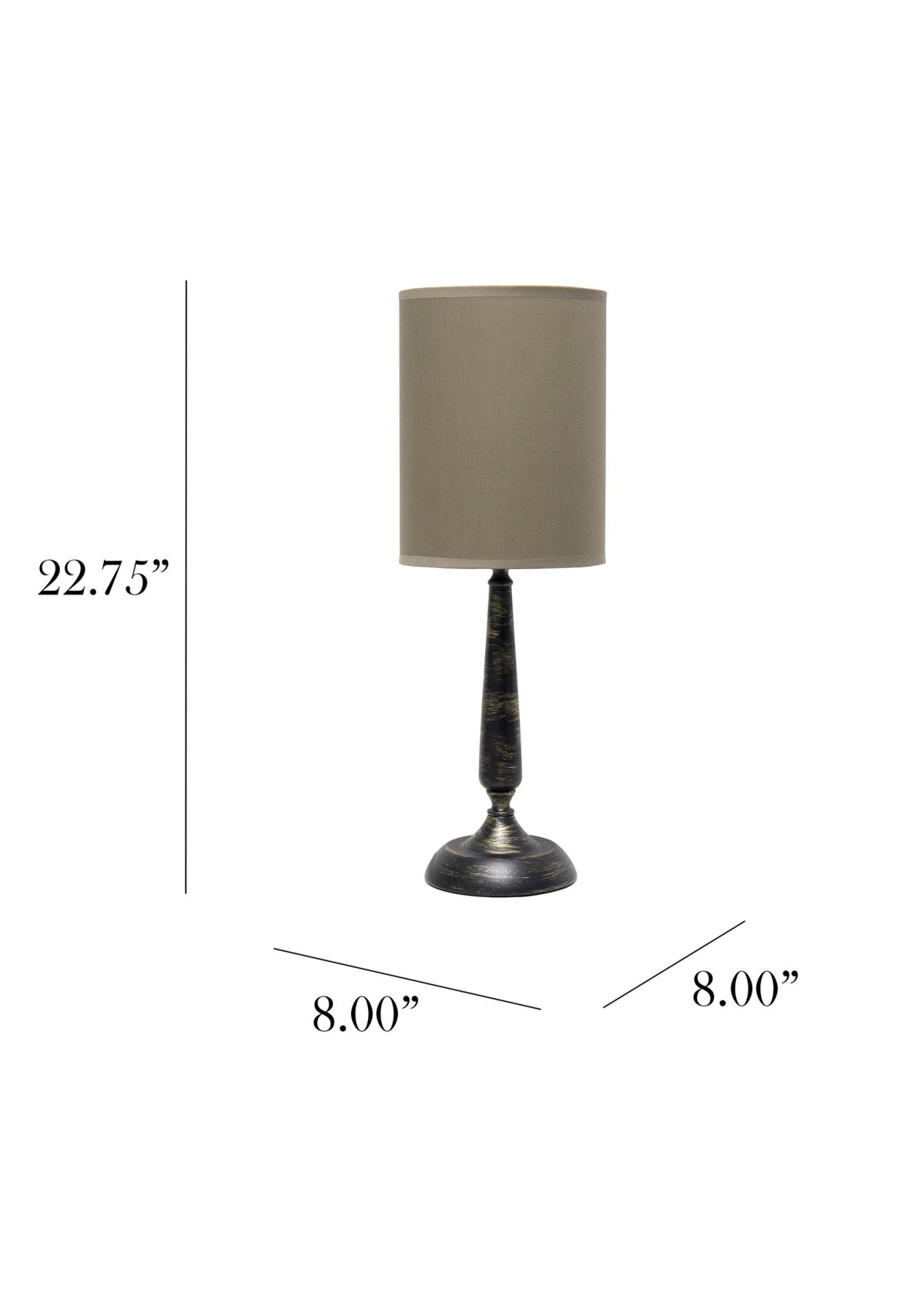 Traditional Candlestick Table Lamp