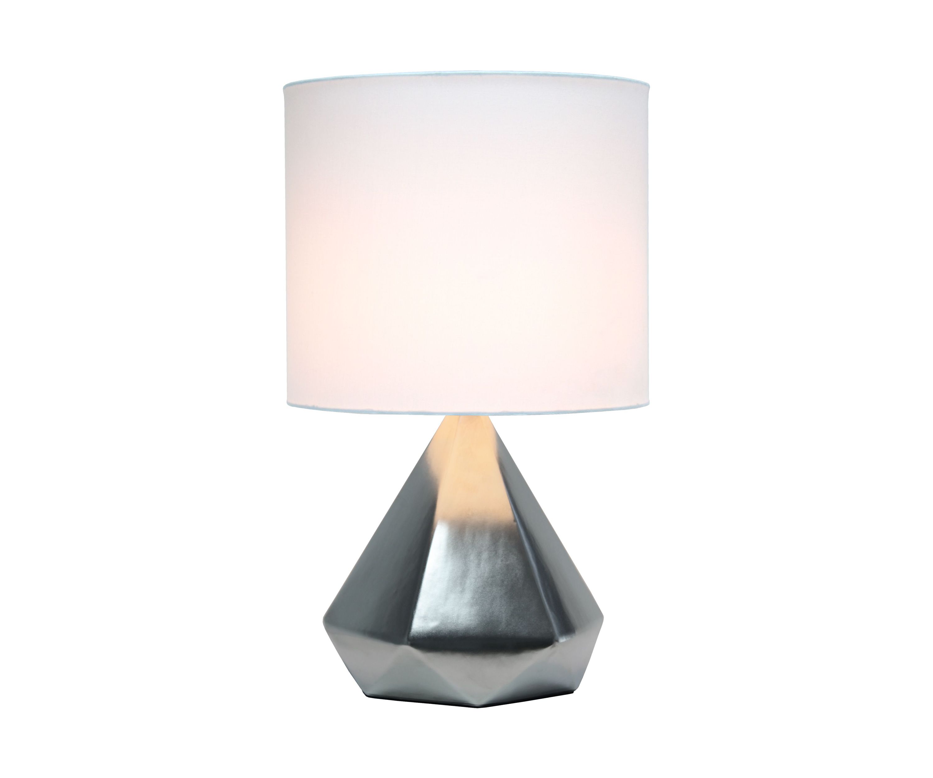Solid Pyramid Table Lamp