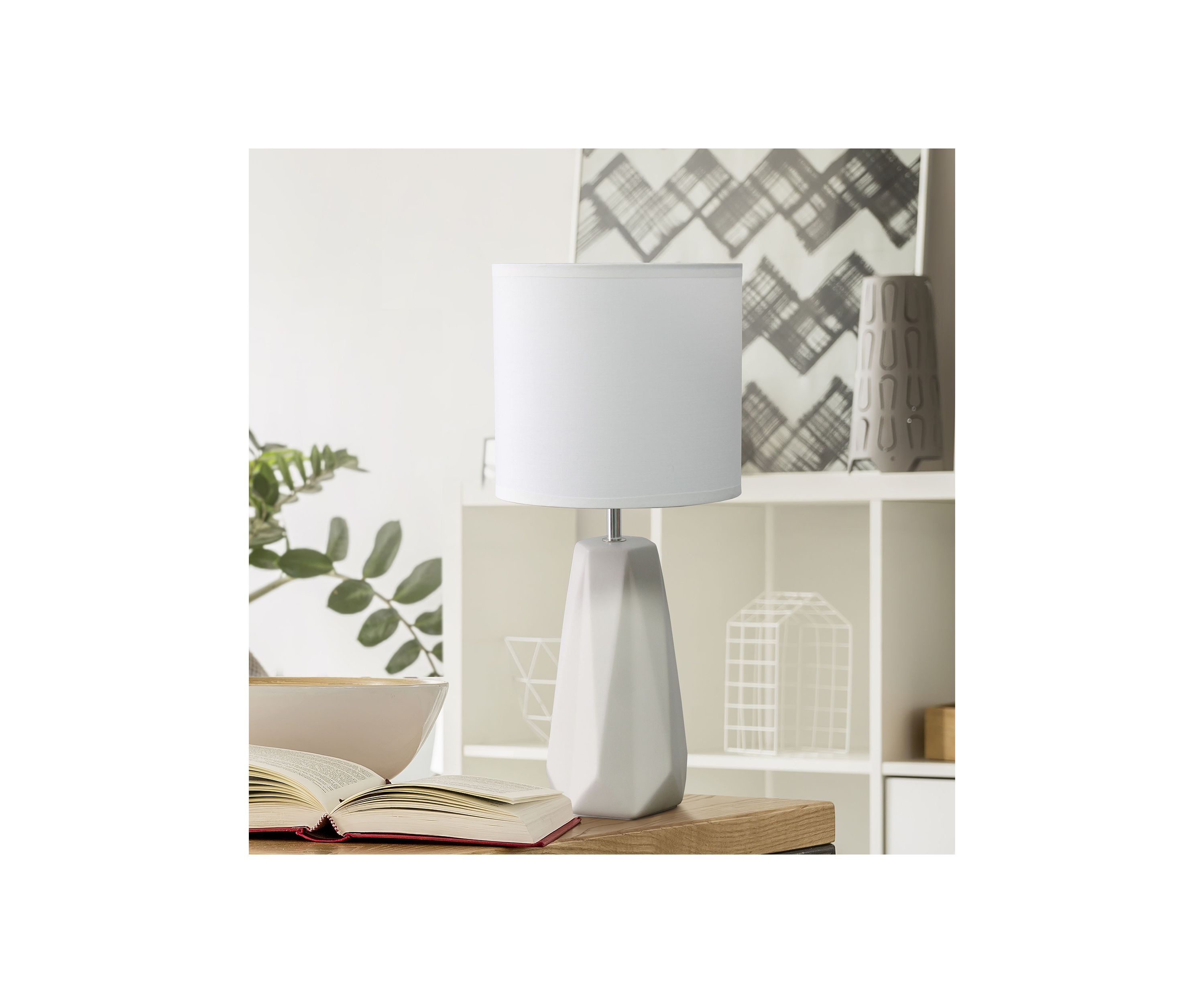 Ceramic Prism Table Lamp