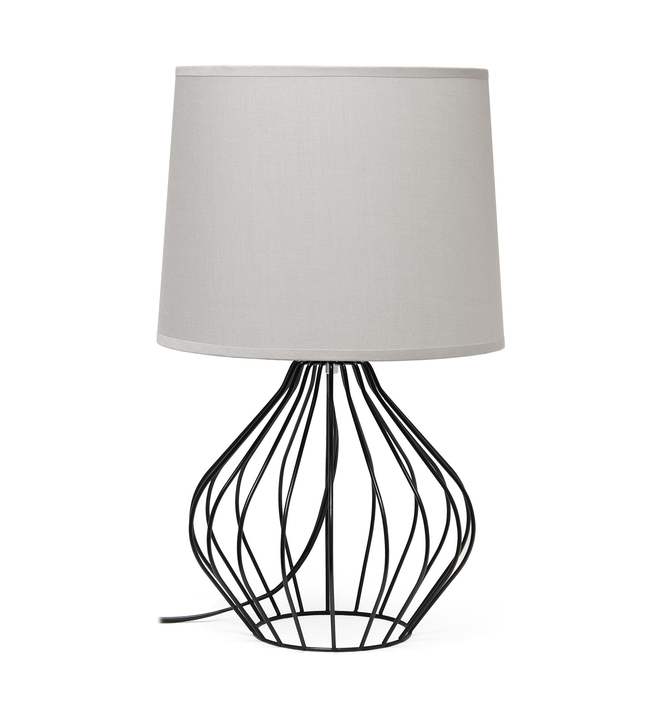 Geometrically Wired Table Lamp