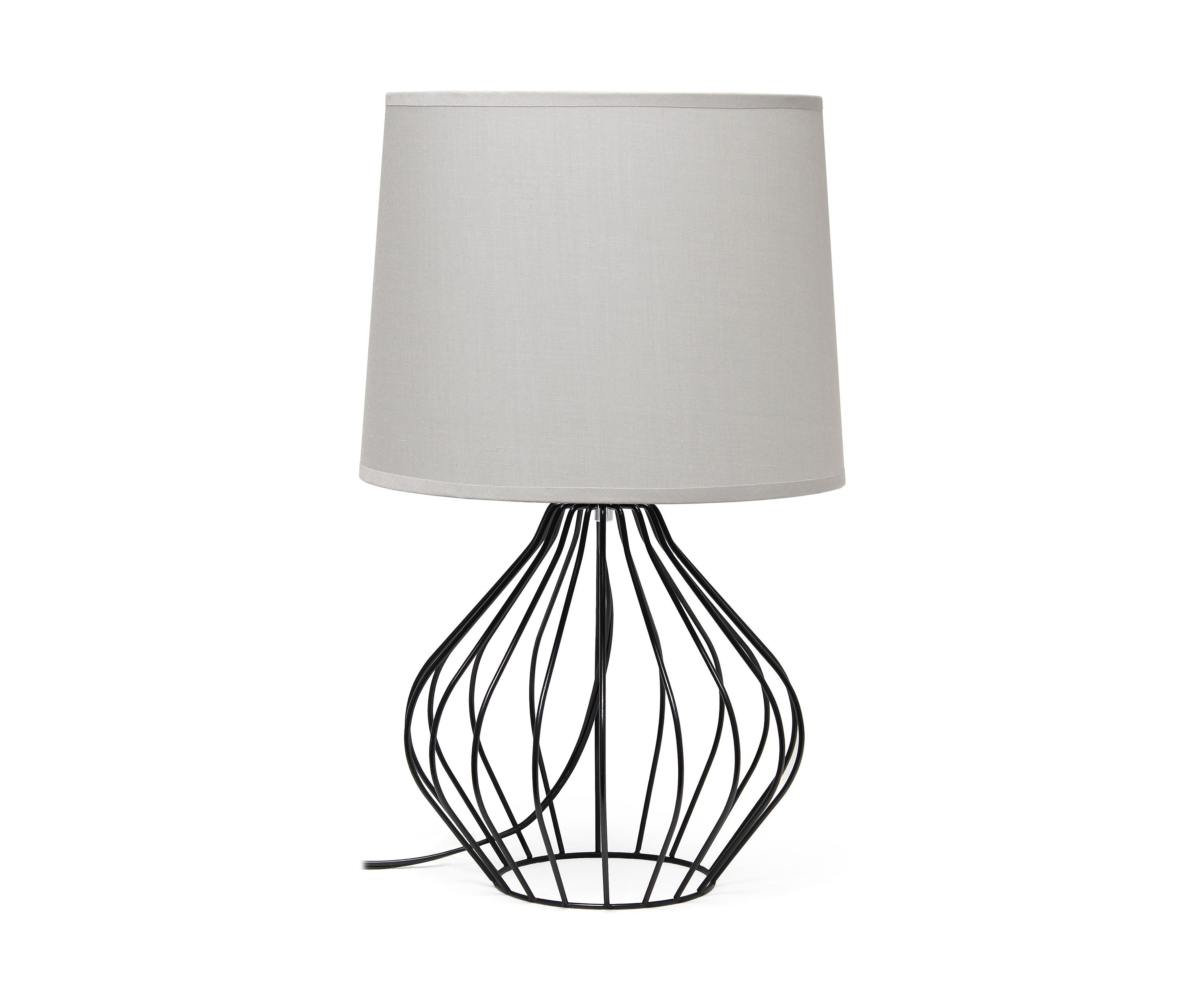 Geometrically Wired Table Lamp