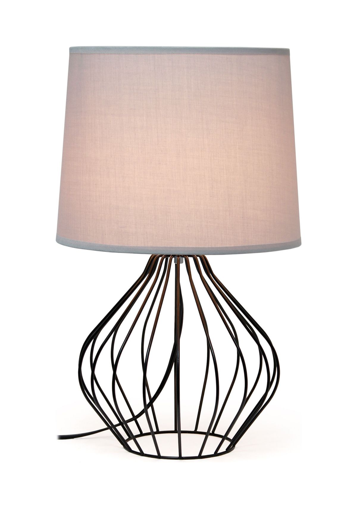 Geometrically Wired Table Lamp