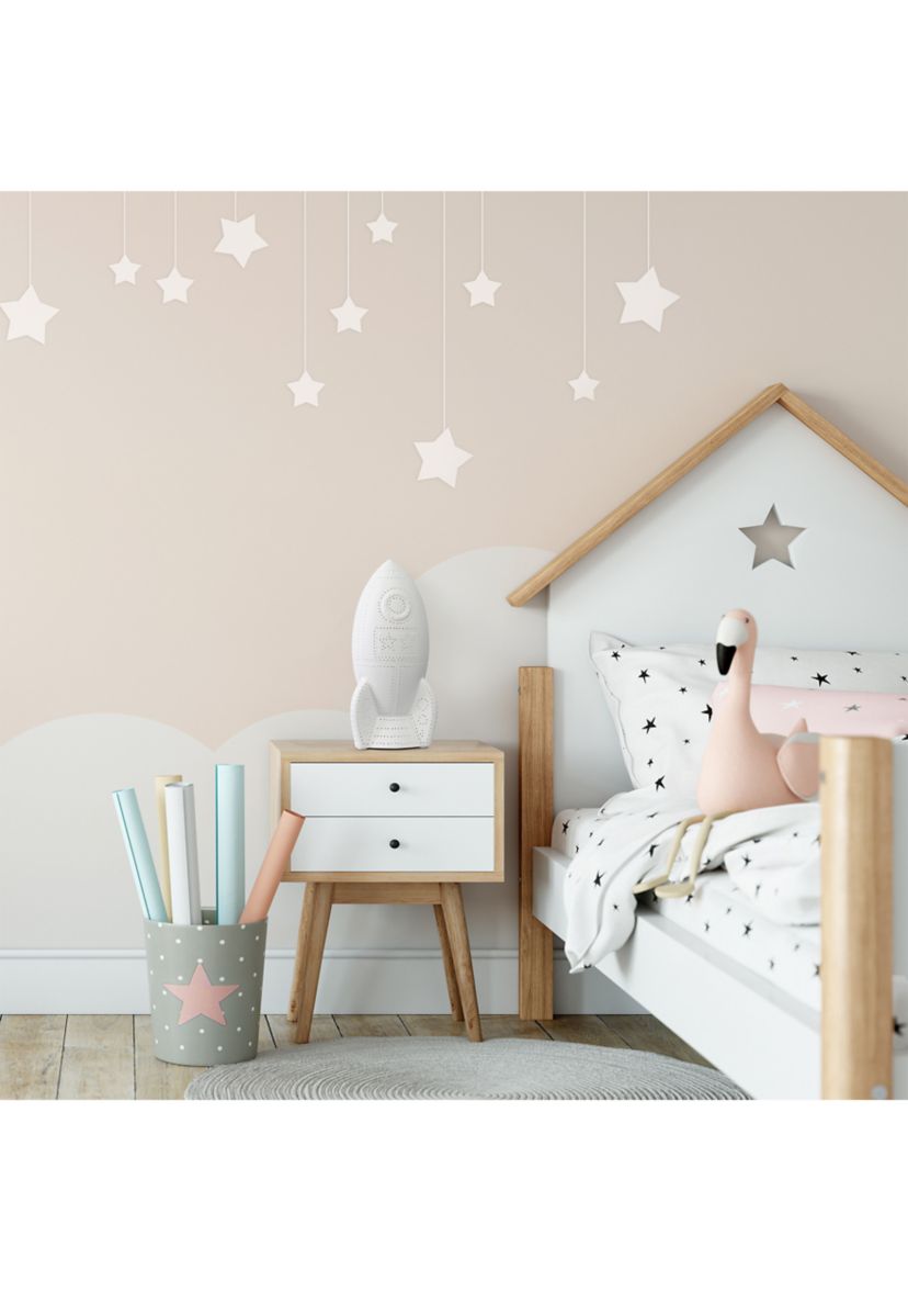 Porcelain Rocketship Table Lamp