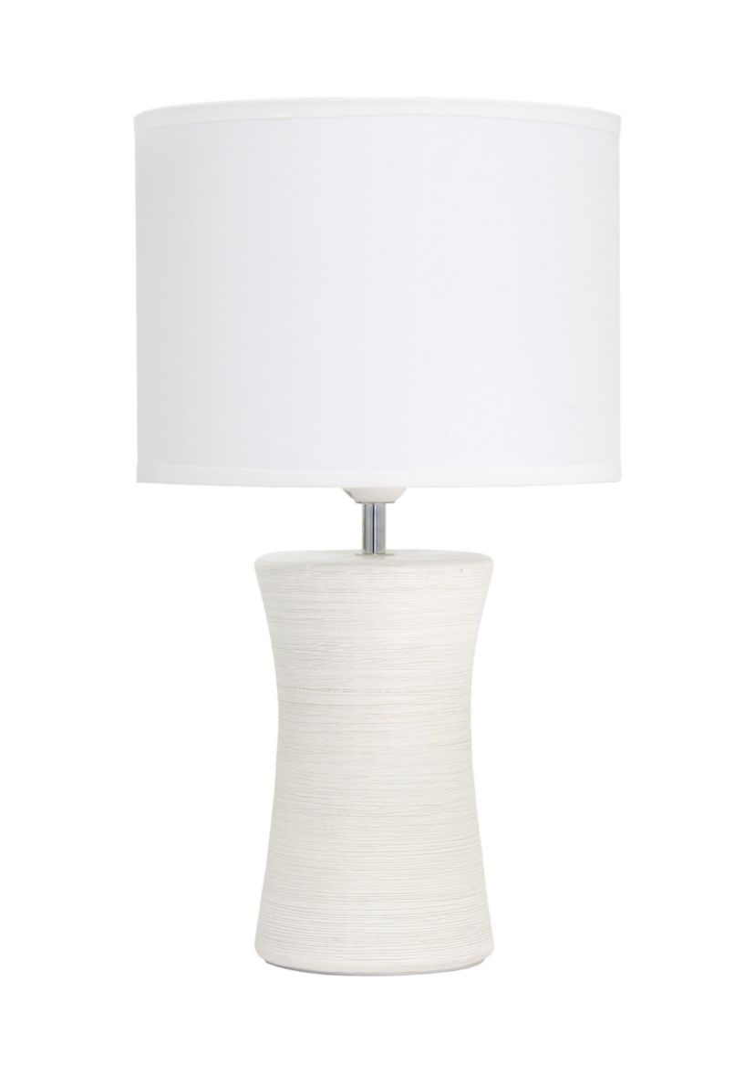 Ceramic Hourglass Table Lamp
