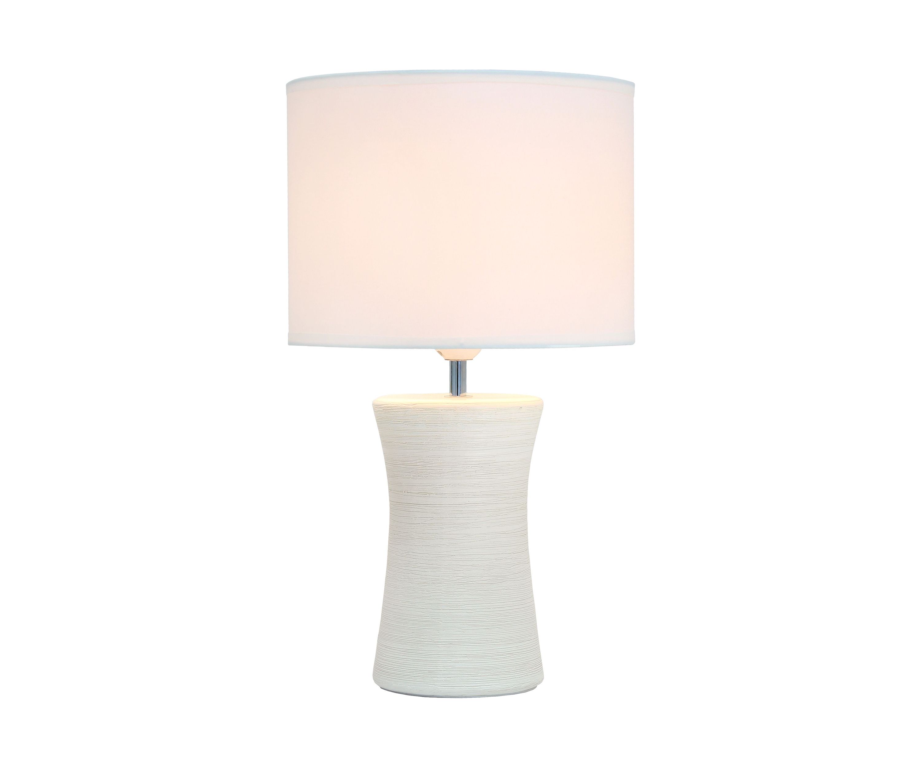Ceramic Hourglass Table Lamp