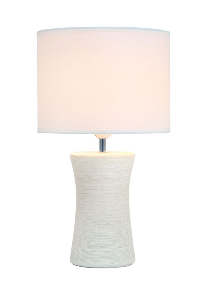 Ceramic Hourglass Table Lamp