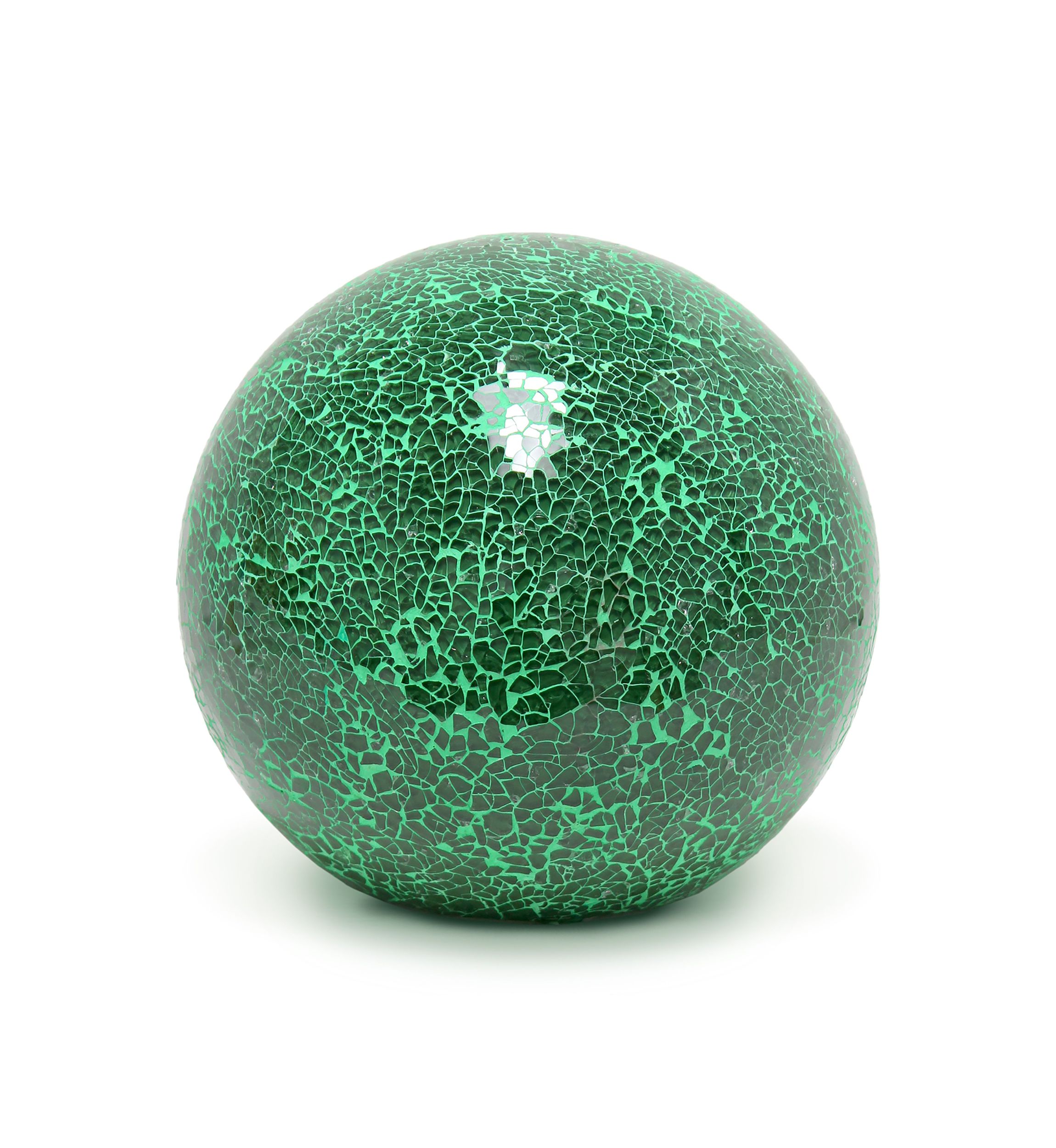1 Light Mosaic Stone Ball Table Lamp