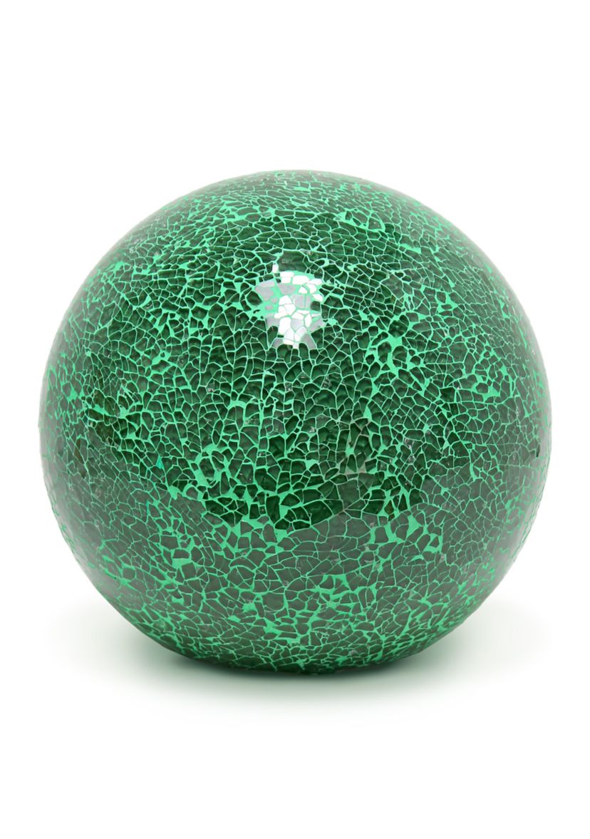 1 Light Mosaic Stone Ball Table Lamp