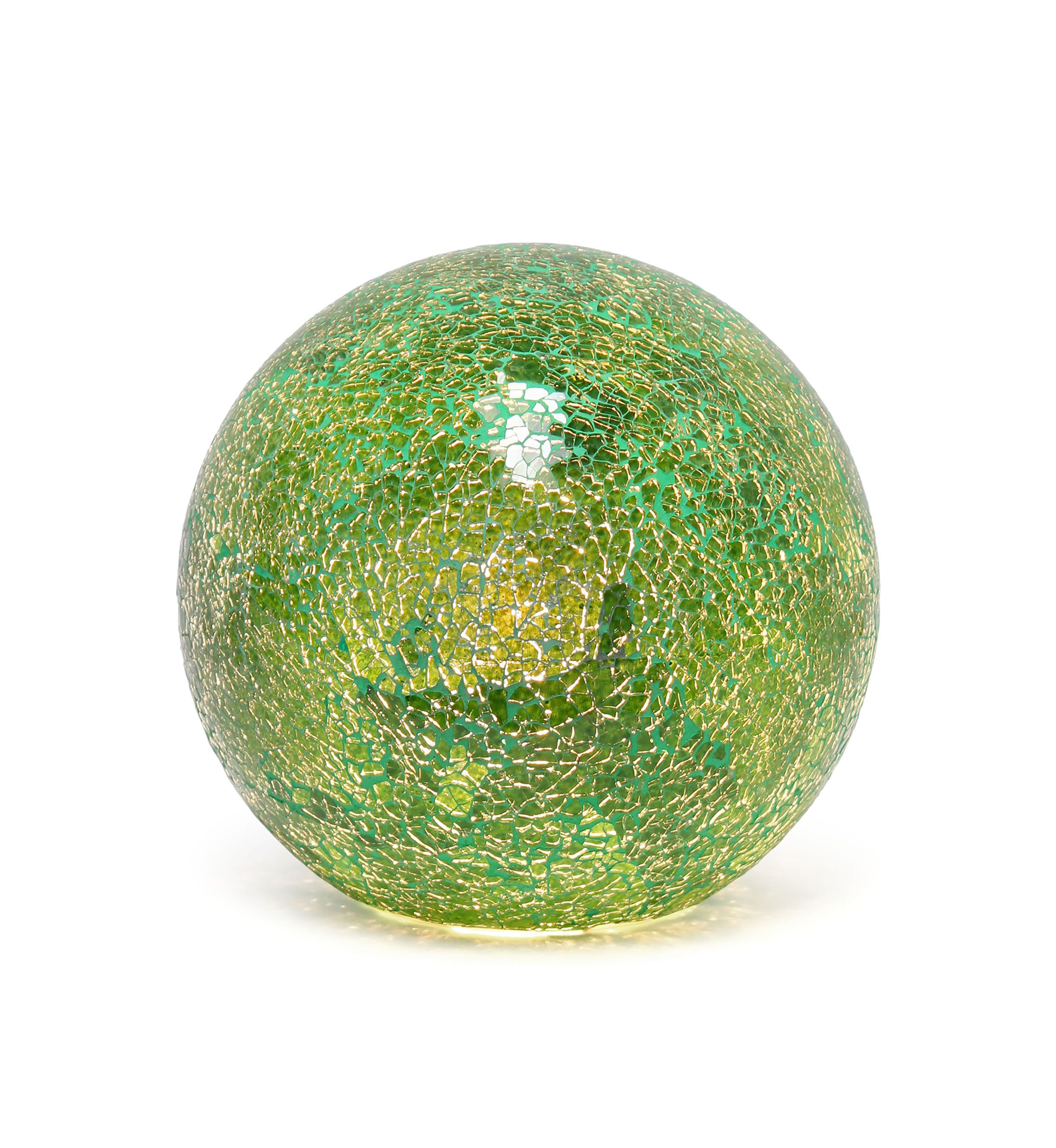 1 Light Mosaic Stone Ball Table Lamp