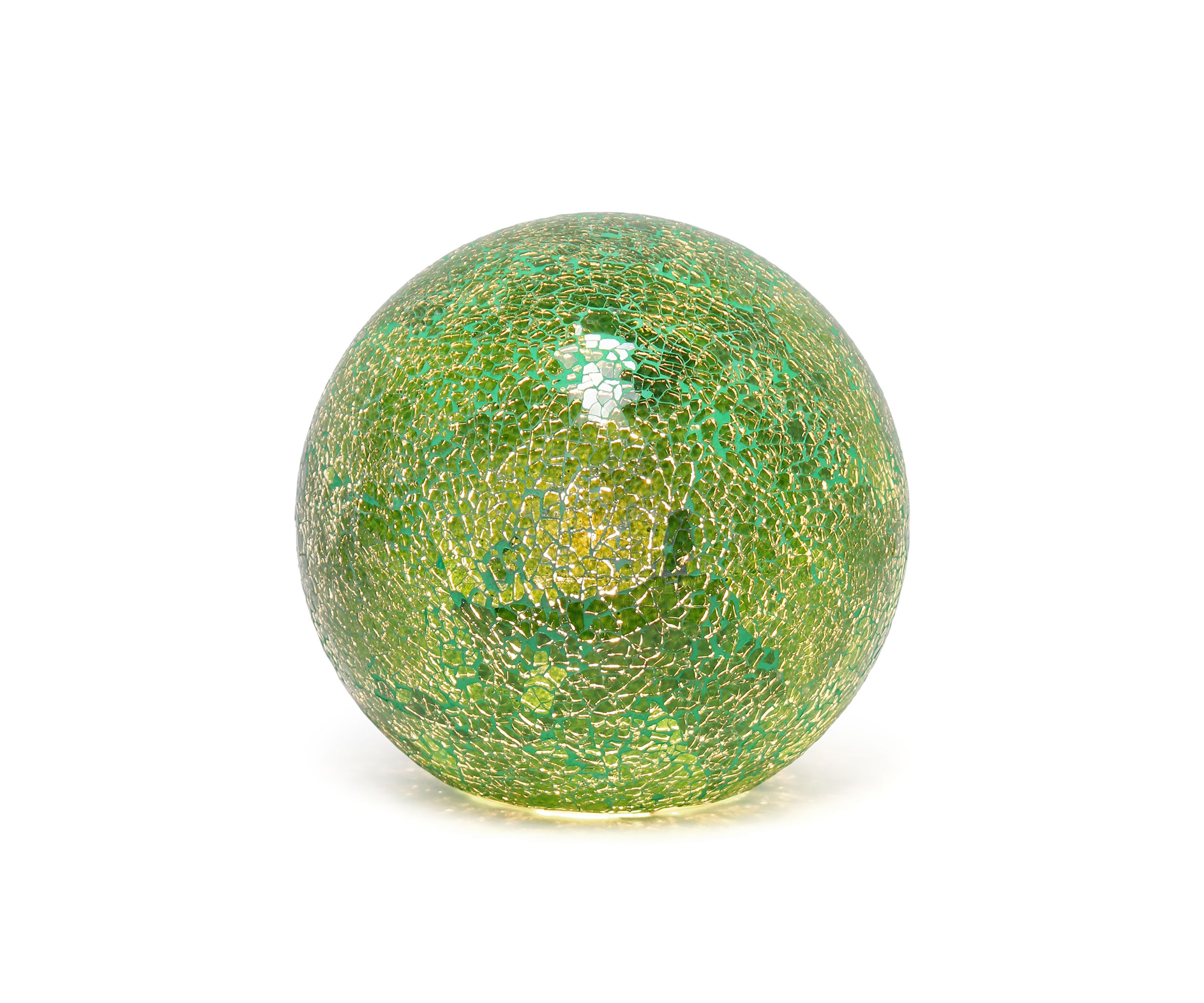 1 Light Mosaic Stone Ball Table Lamp