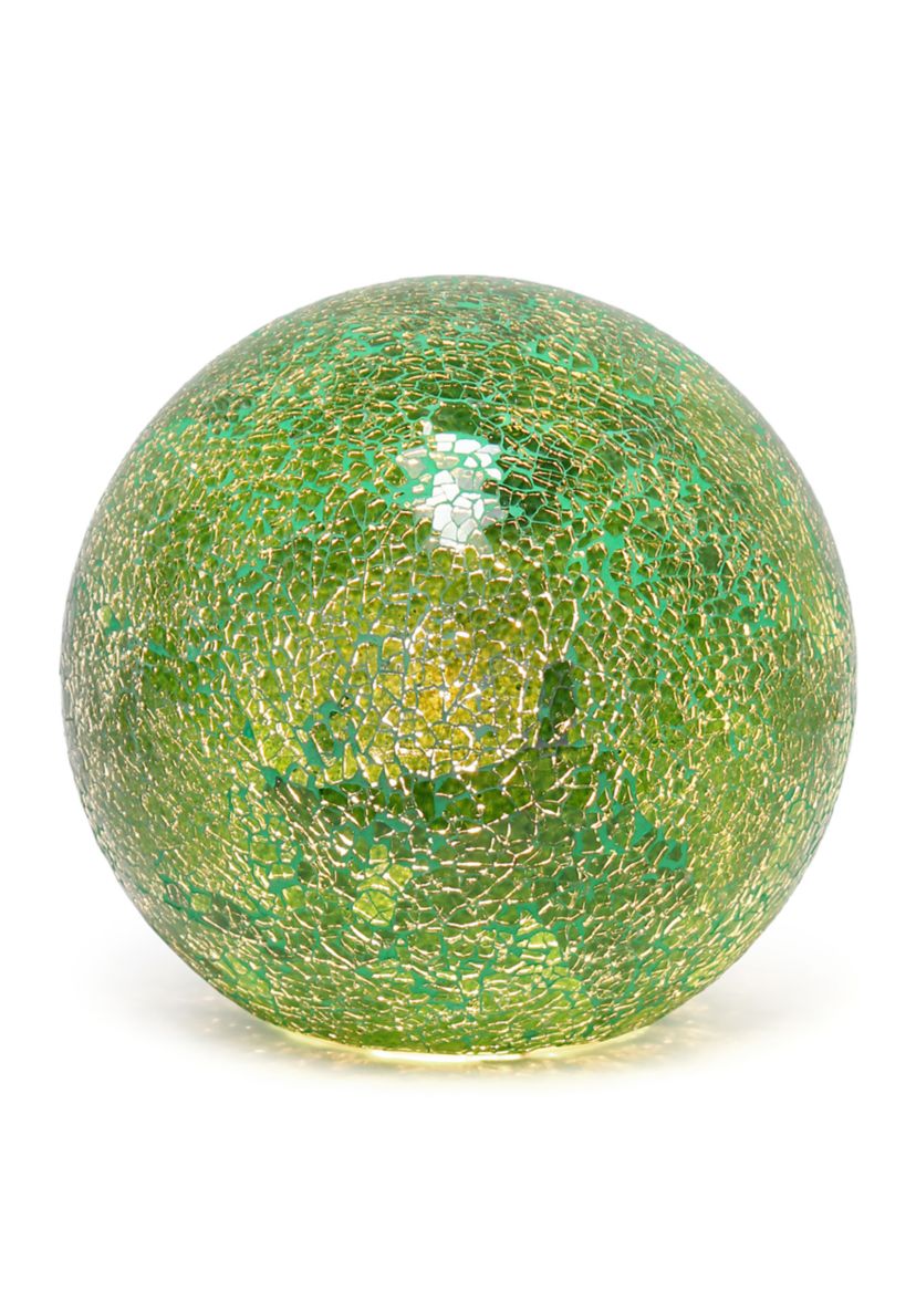 1 Light Mosaic Stone Ball Table Lamp