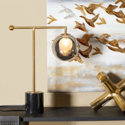 Contemporary Metal Desk Lamp