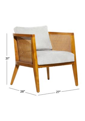 Contemporary Wood Accent Chair