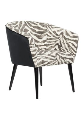 Contemporary Wood Accent Chair