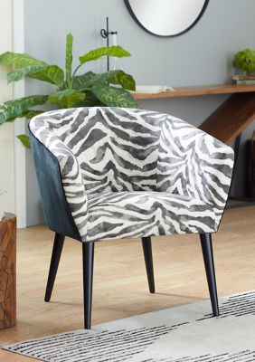 Contemporary Wood Accent Chair