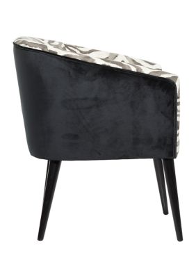 Contemporary Wood Accent Chair