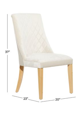 Contemporary Wood Dining Chair - Set of 2