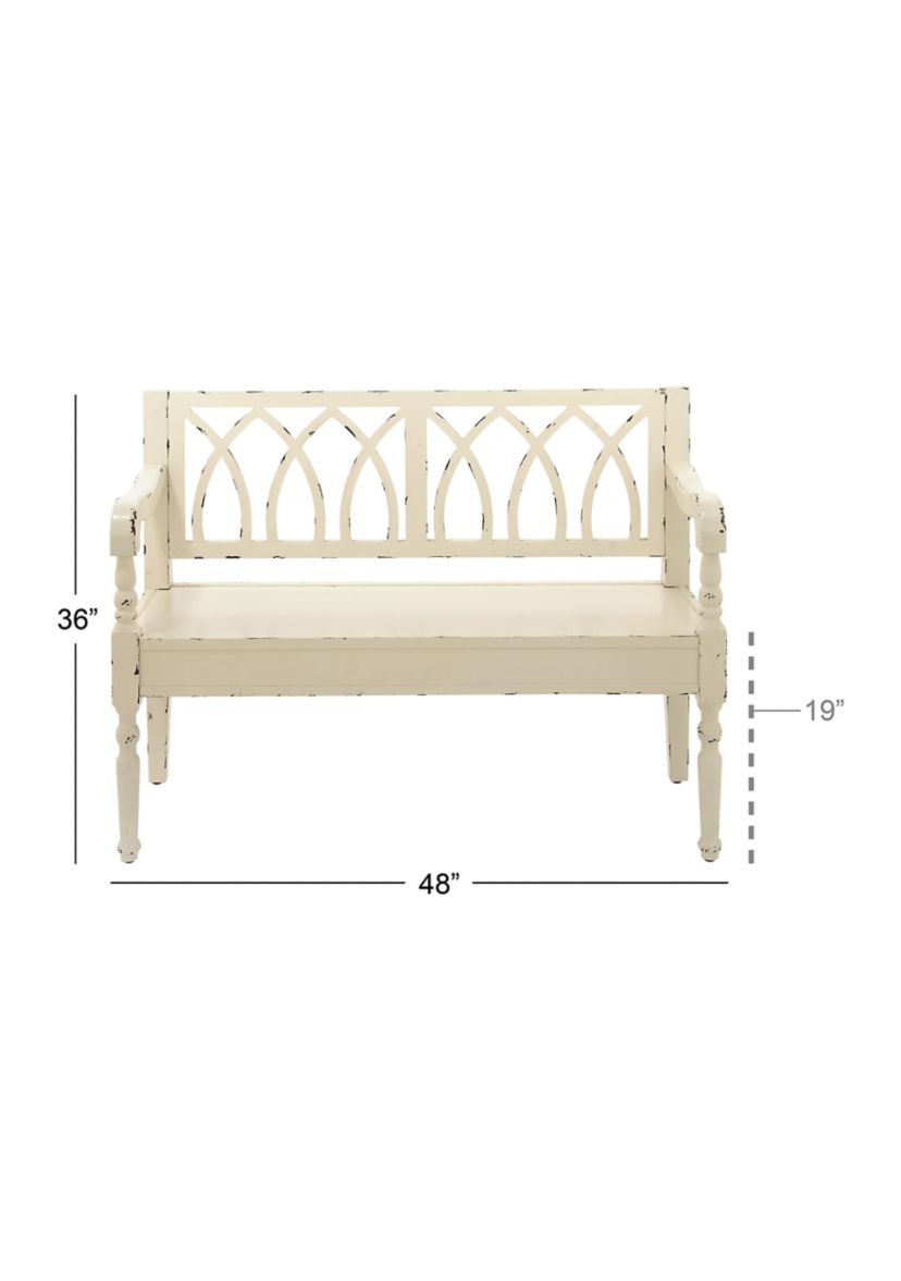 Farmhouse Wood Bench