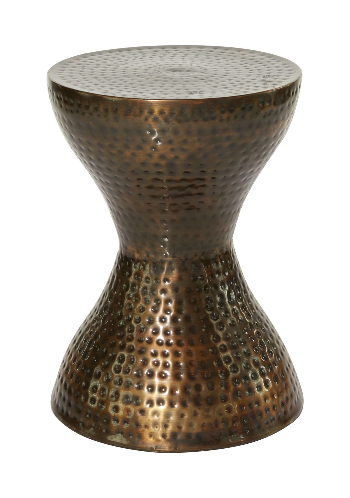 Industrial Metal Accent Table