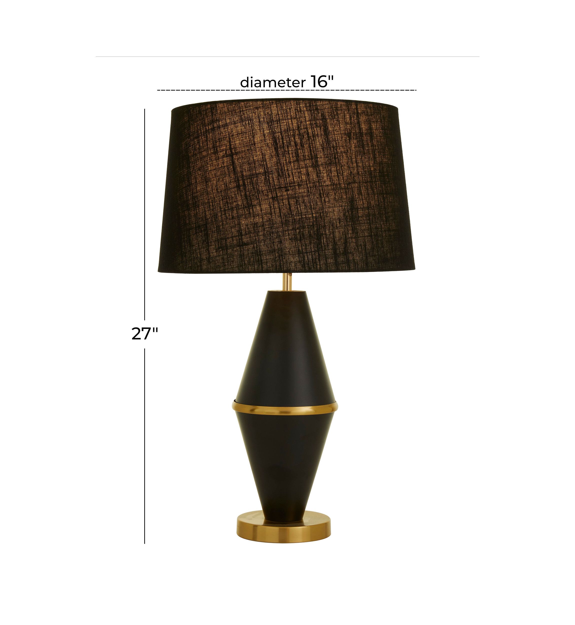 Contemporary Metal Table Lamp
