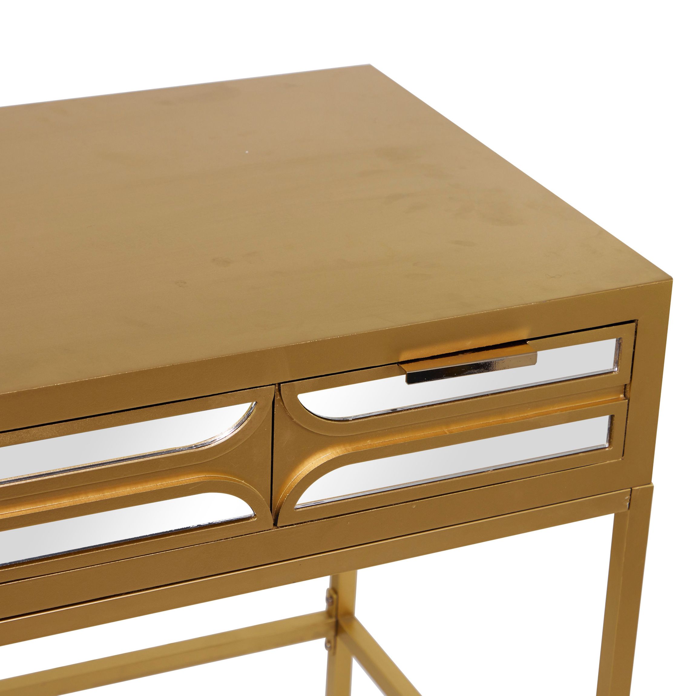 Glam Wooden Desk