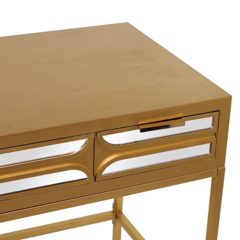 Glam Wooden Desk