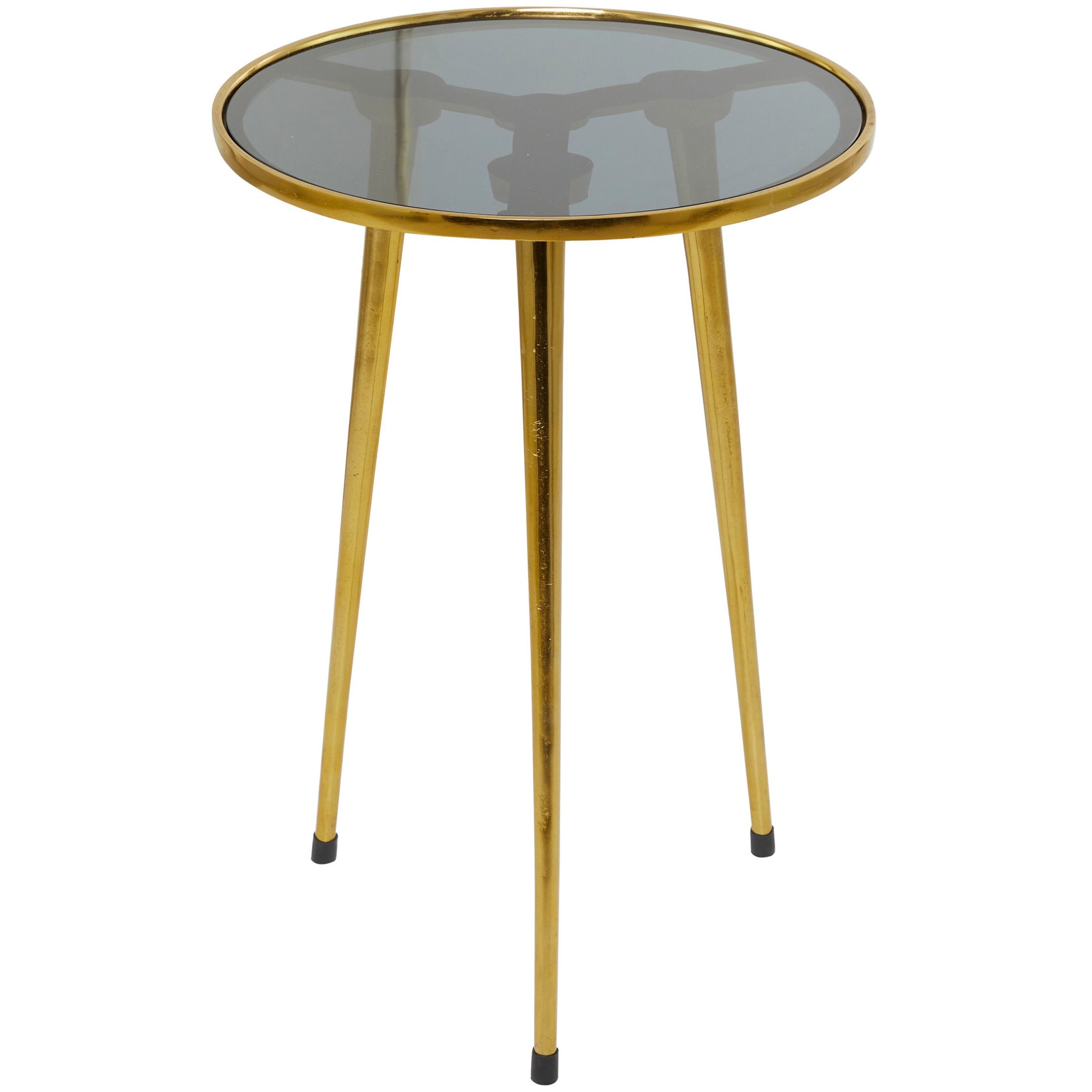 Contemporary Aluminum Accent Table