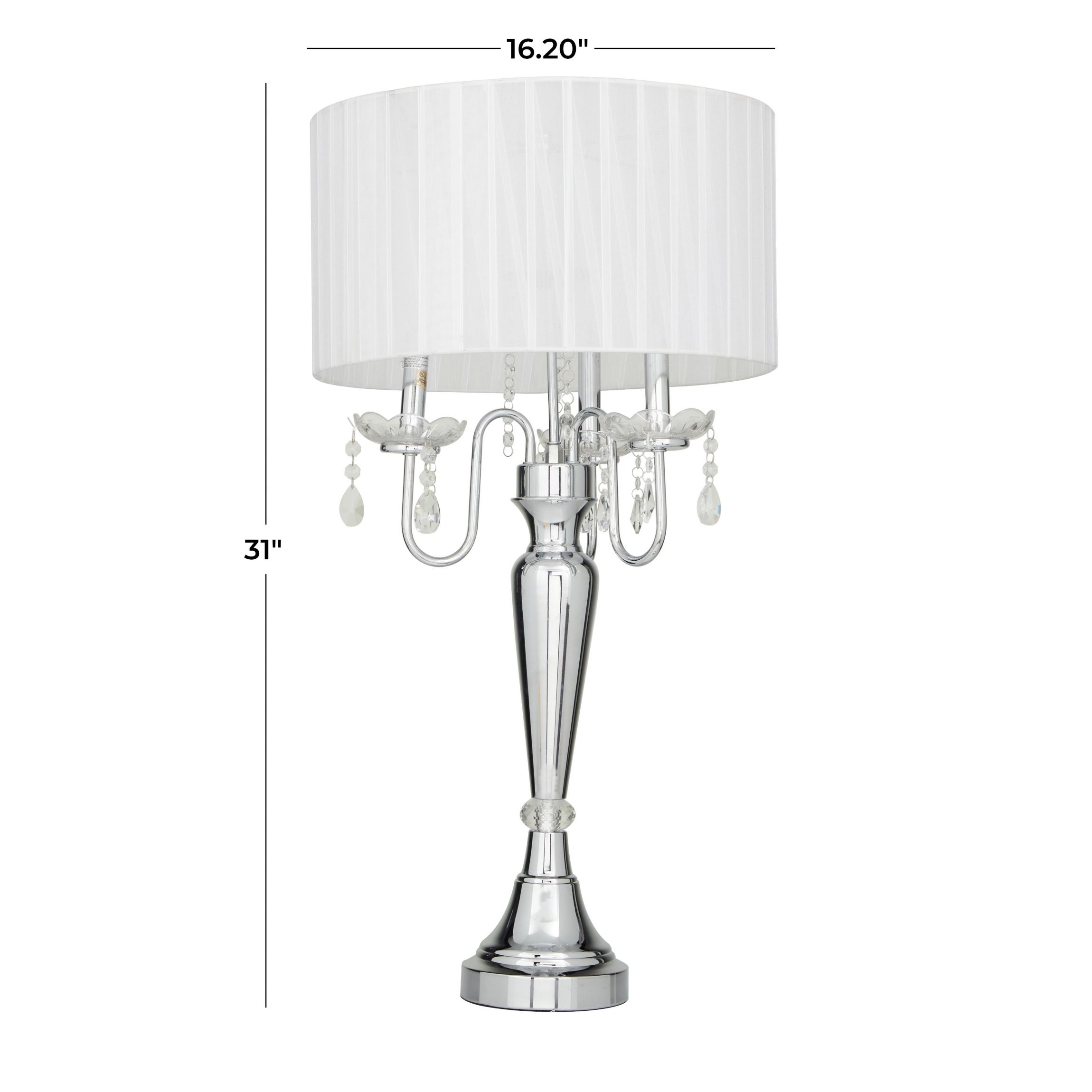 Glam Metal Table Lamp