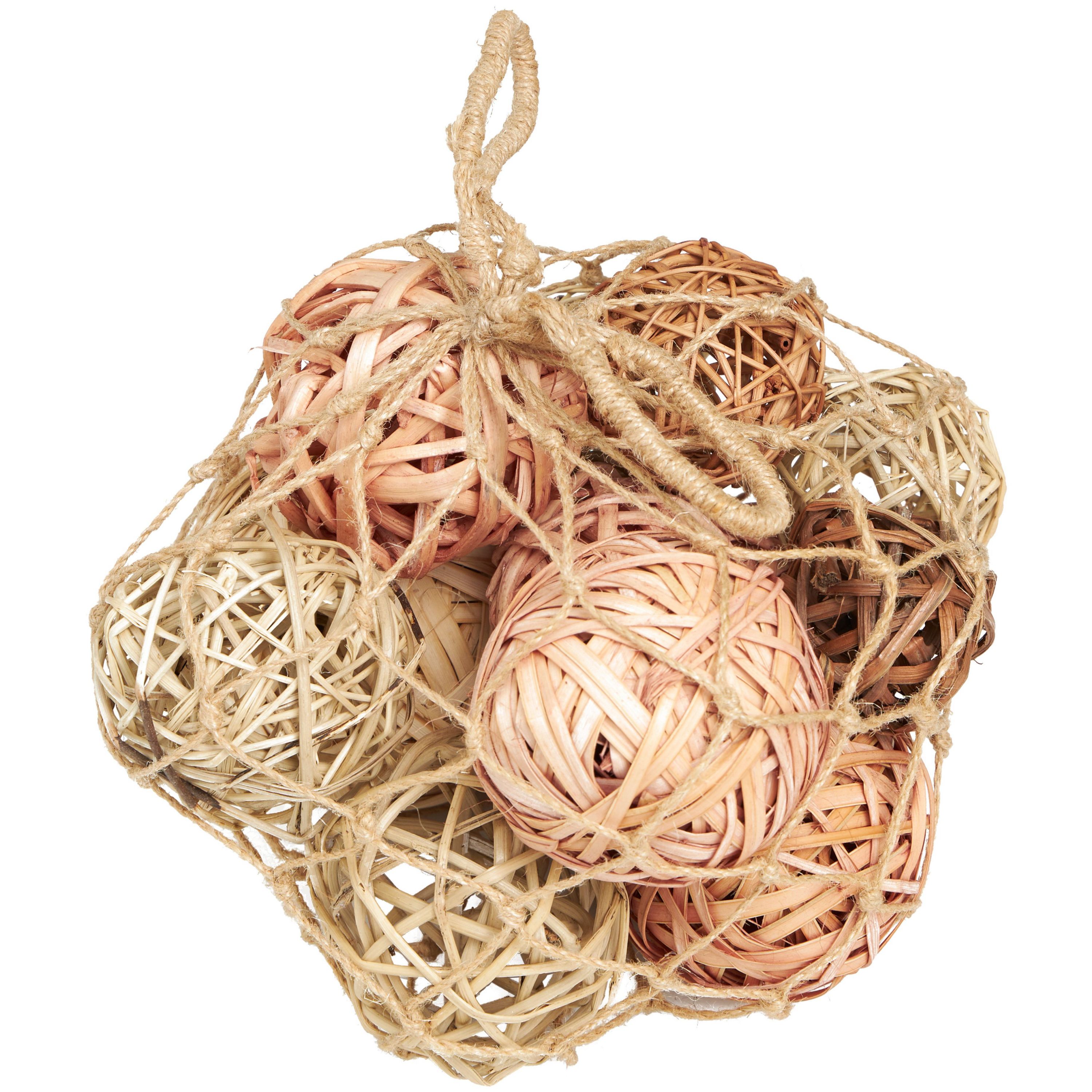 Modern Dried Plant Orbs & Vase Filler