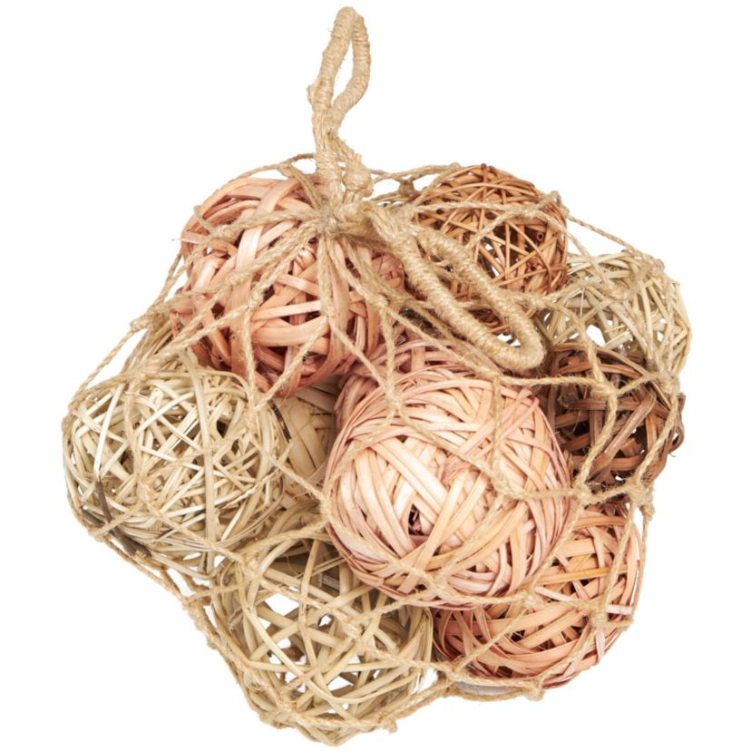 Modern Dried Plant Orbs & Vase Filler