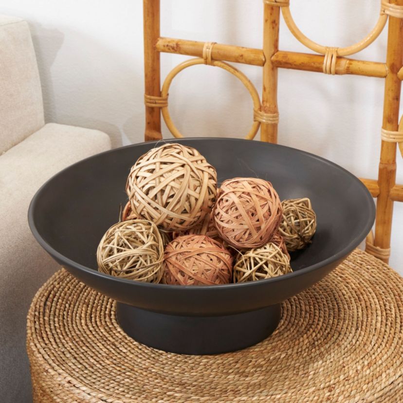 Modern Dried Plant Orbs & Vase Filler
