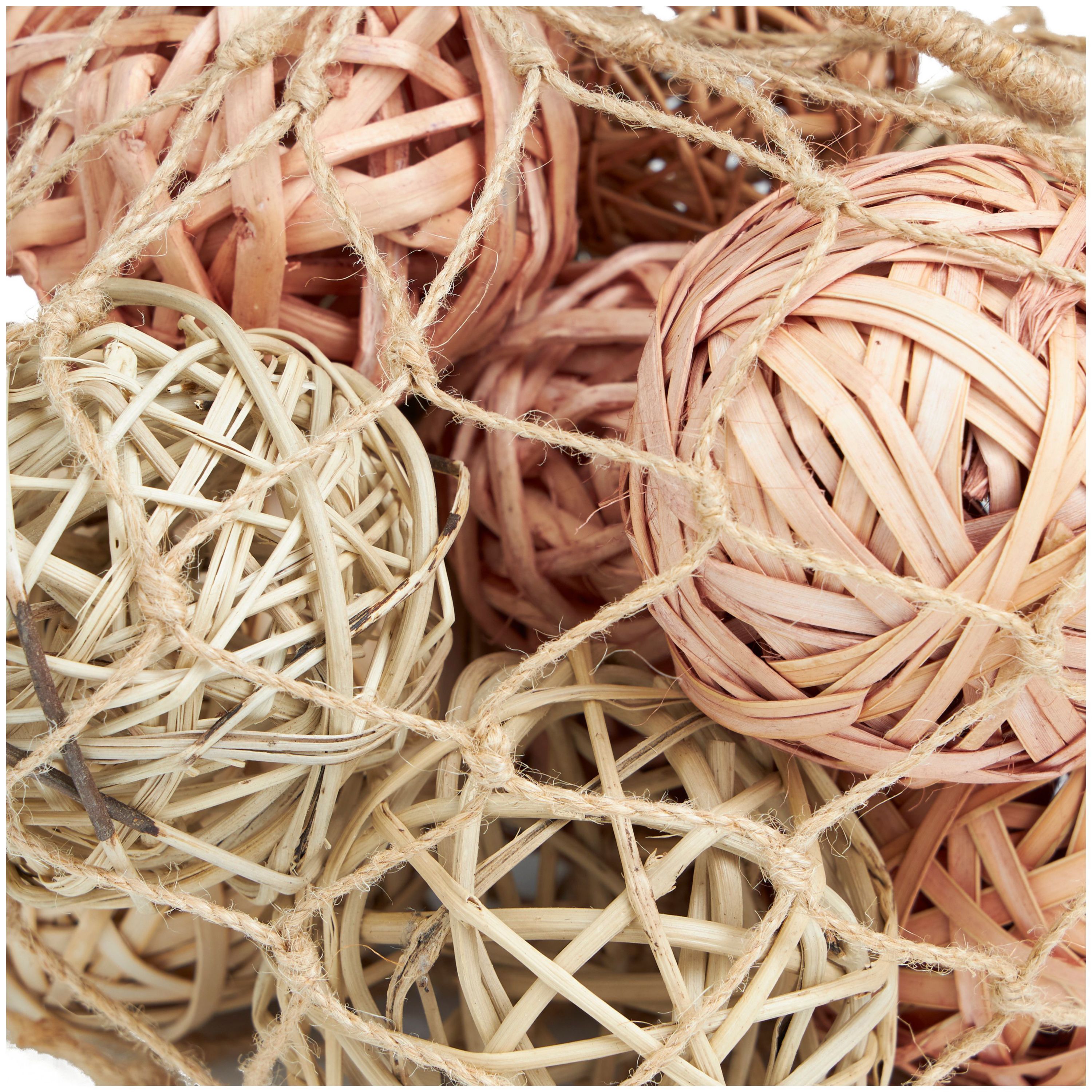 Modern Dried Plant Orbs & Vase Filler